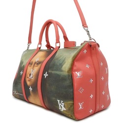 Louis Vuitton Boston Bag Keepall Bandouliere 50 Da Vinci Mona Lisa M43377 2way Shoulder