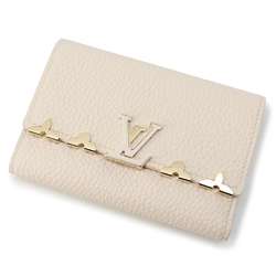 Louis Vuitton Tri-fold Wallet Taurillon Leather Portefeuille Capucines Compact M11363 LOUIS VUITTON WALLET