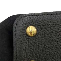 Louis Vuitton Handbag Taurillon Leather Capucines MINI M56669 2way Shoulder Bag Black