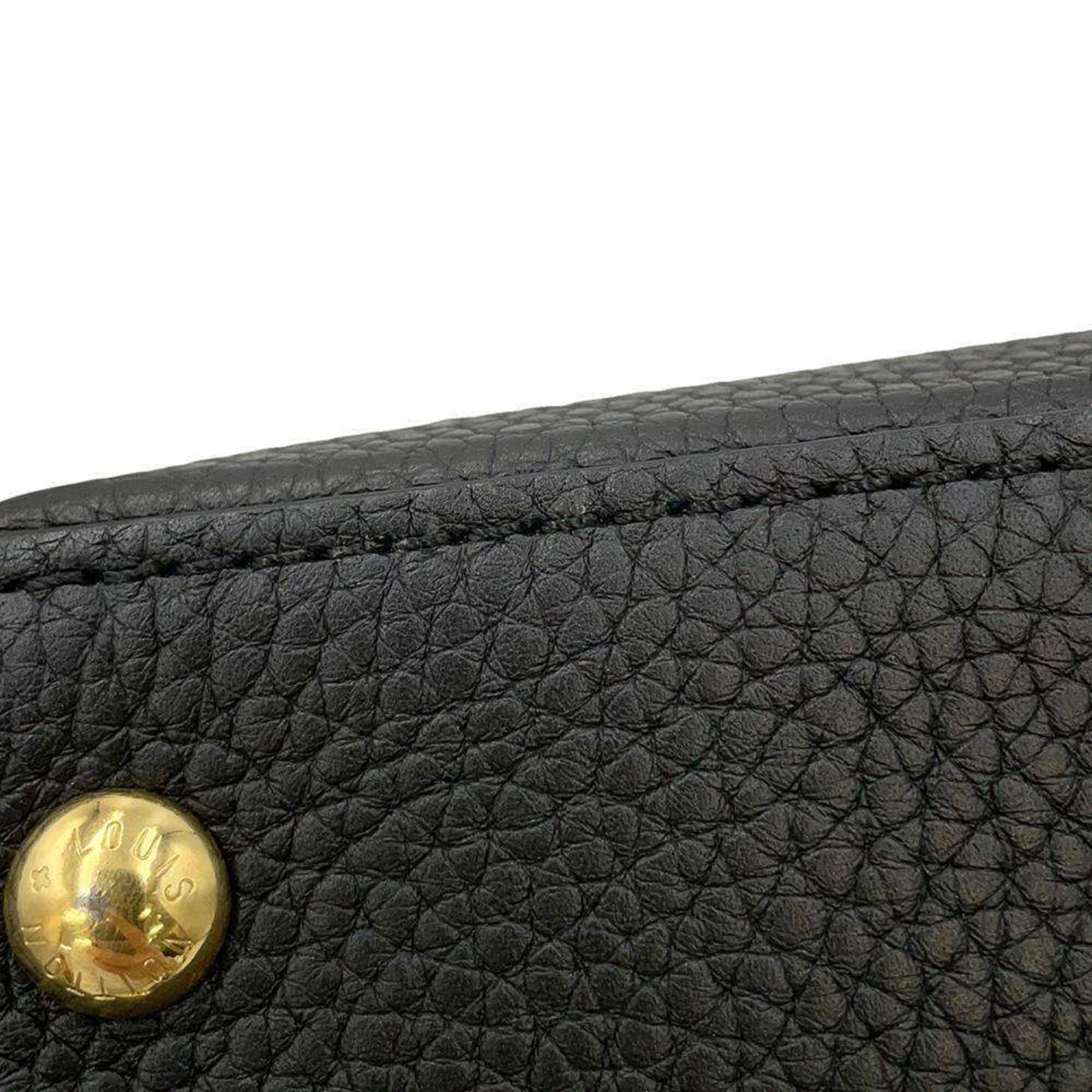 Louis Vuitton Handbag Taurillon Leather Capucines MINI M56669 2way Shoulder Bag Black