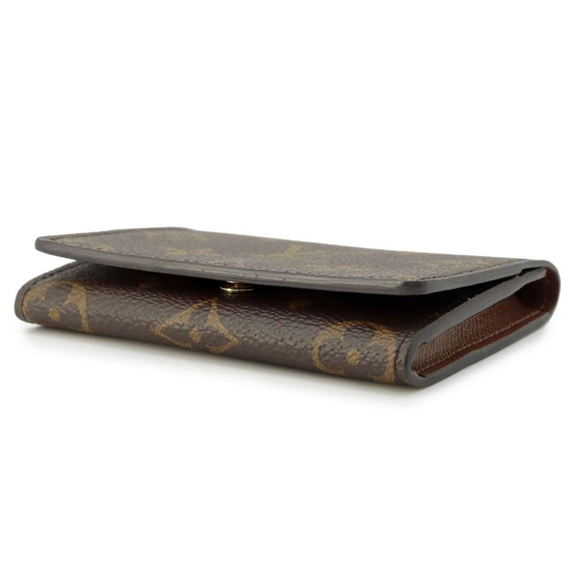 Louis Vuitton Business Card Holder/Card Case Monogram Envelope Carte de Visite M63801 Holder