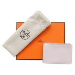 Hermes Wallet Constance Mauve Pale Evercolor B Stamp