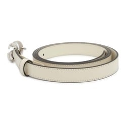 Gucci Belt GG Marmont Leather Size 120 409417 GUCCI Double G White