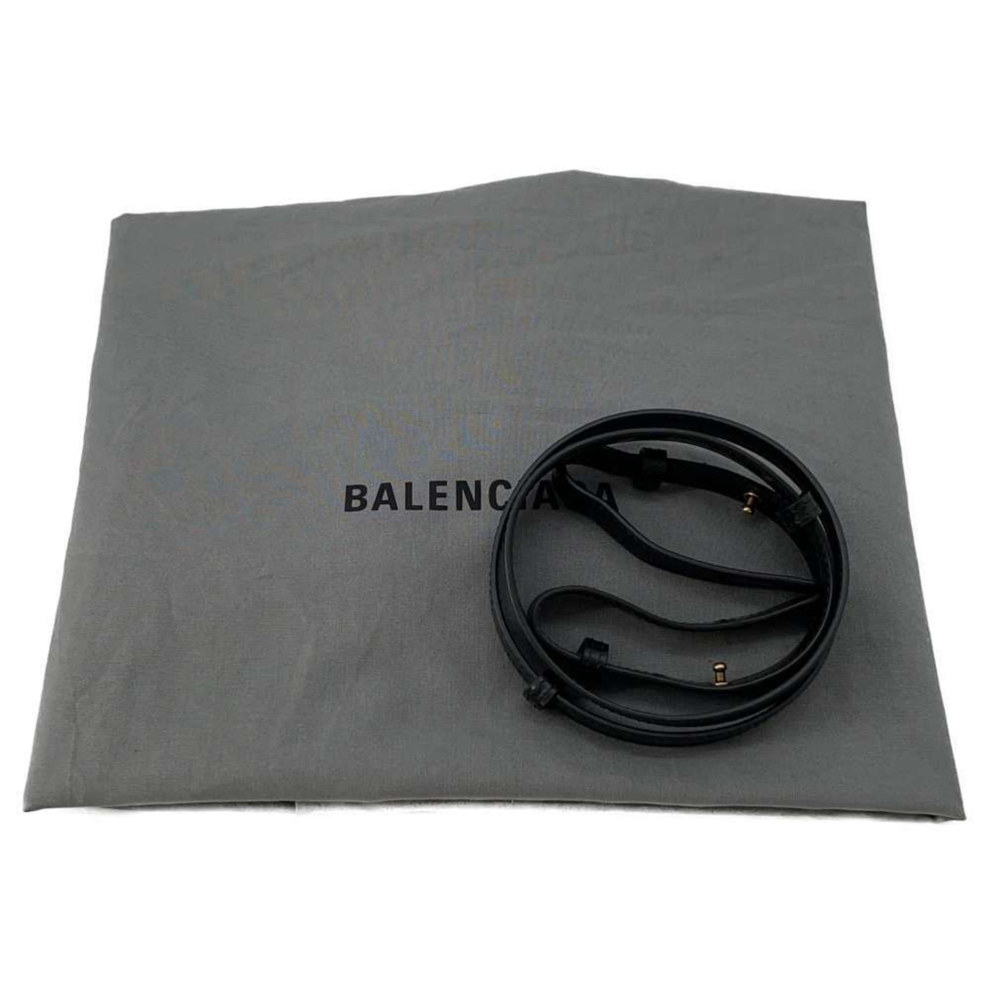 Balenciaga Tote Bag Hardware Large Canvas 671403 BALENCIAGA 2way Shoulder Black