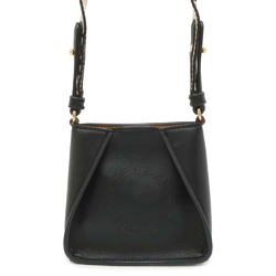 Stella McCartney Shoulder Bag Micro Leather 700159 Black