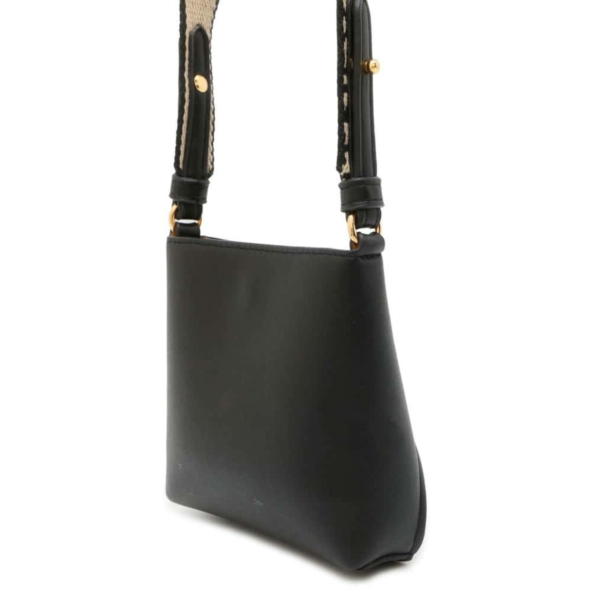 Stella McCartney Shoulder Bag Micro Leather 700159 Black