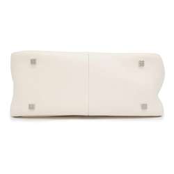 Givenchy Shoulder Bag G-Lock Leather Embossed GIVENCHY White