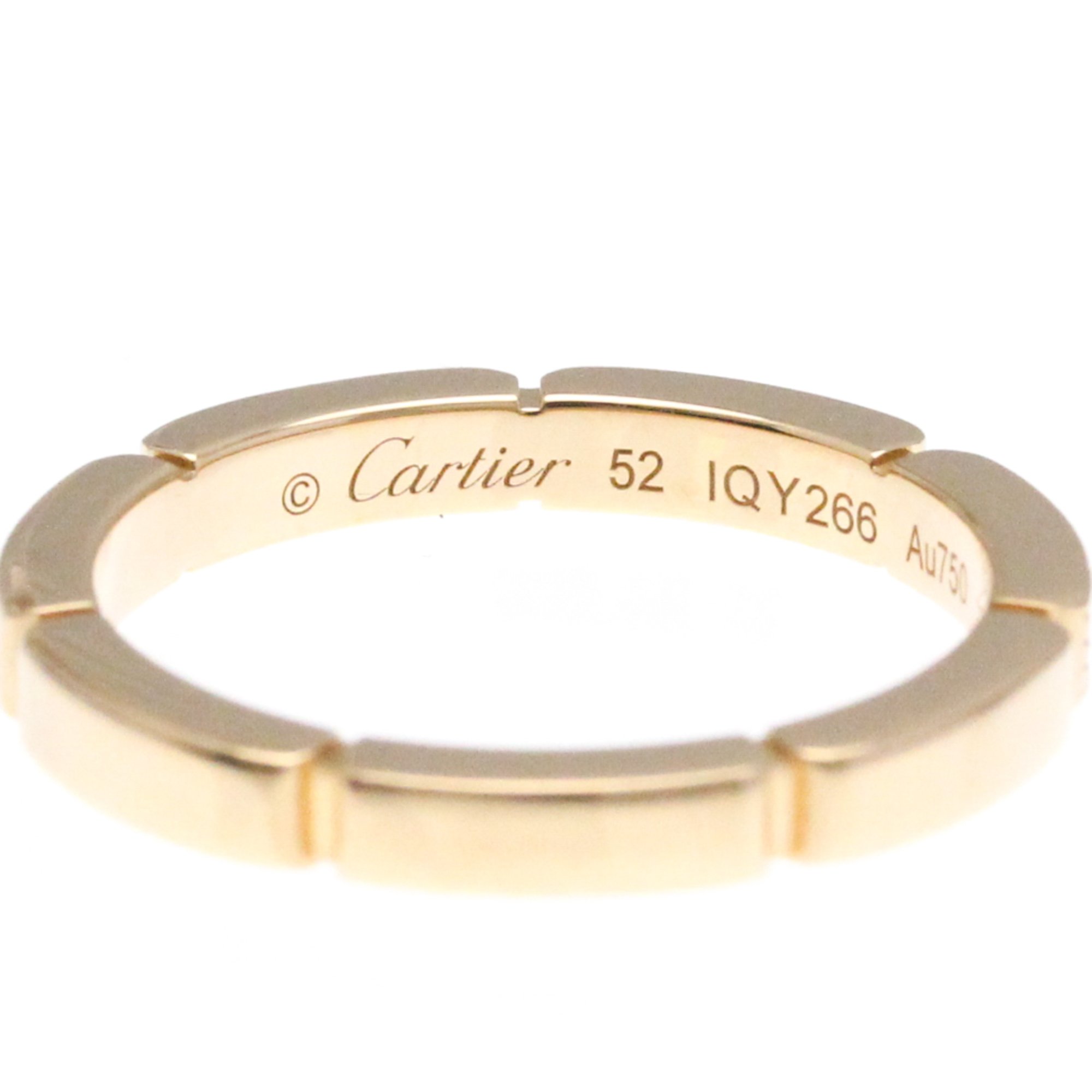 Cartier Maillon Panthere Pink Gold (18K) Fashion Diamond Band Ring Pink Gold