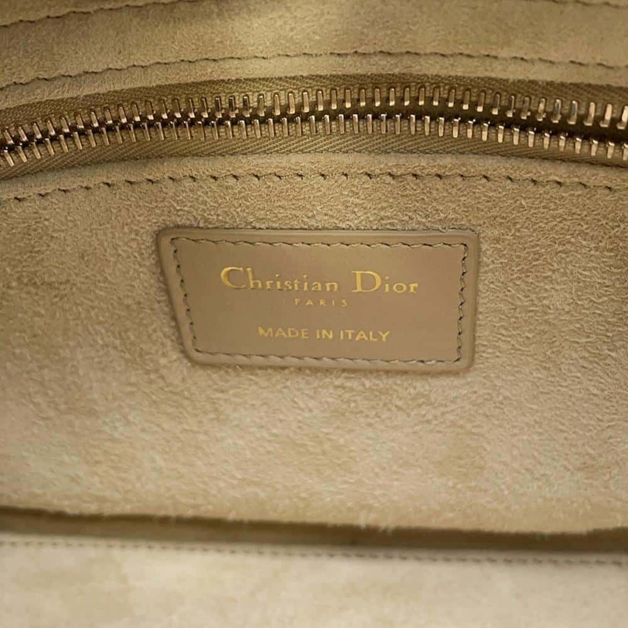 Christian Dior Handbag Lady My ABC Cannage M0538OCEA 2way Shoulder Bag