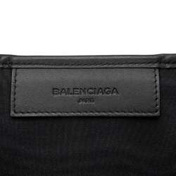 Balenciaga Tote Bag Navy Cabas S 339933 BALENCIAGA Small Size Stripe