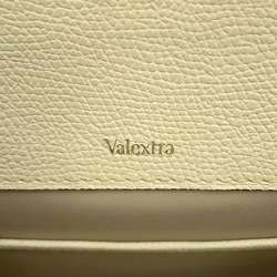 Valextra Handbag Iside Nomai Leather V5E36P 2way Shoulder Bag White