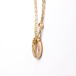 Cartier Love Circle Necklace B7224509 Pink Gold (18K) Diamond,Sapphire Men,Women Fashion Pendant Necklace (Pink Gold)