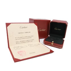 Cartier Happy Birthday White Gold (18K) Fashion No Stone Band Ring Silver