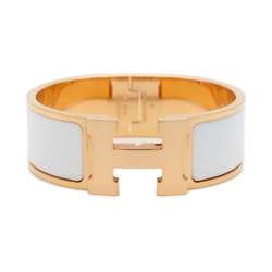 Hermes Bracelet Click H Clack GM White HERMES