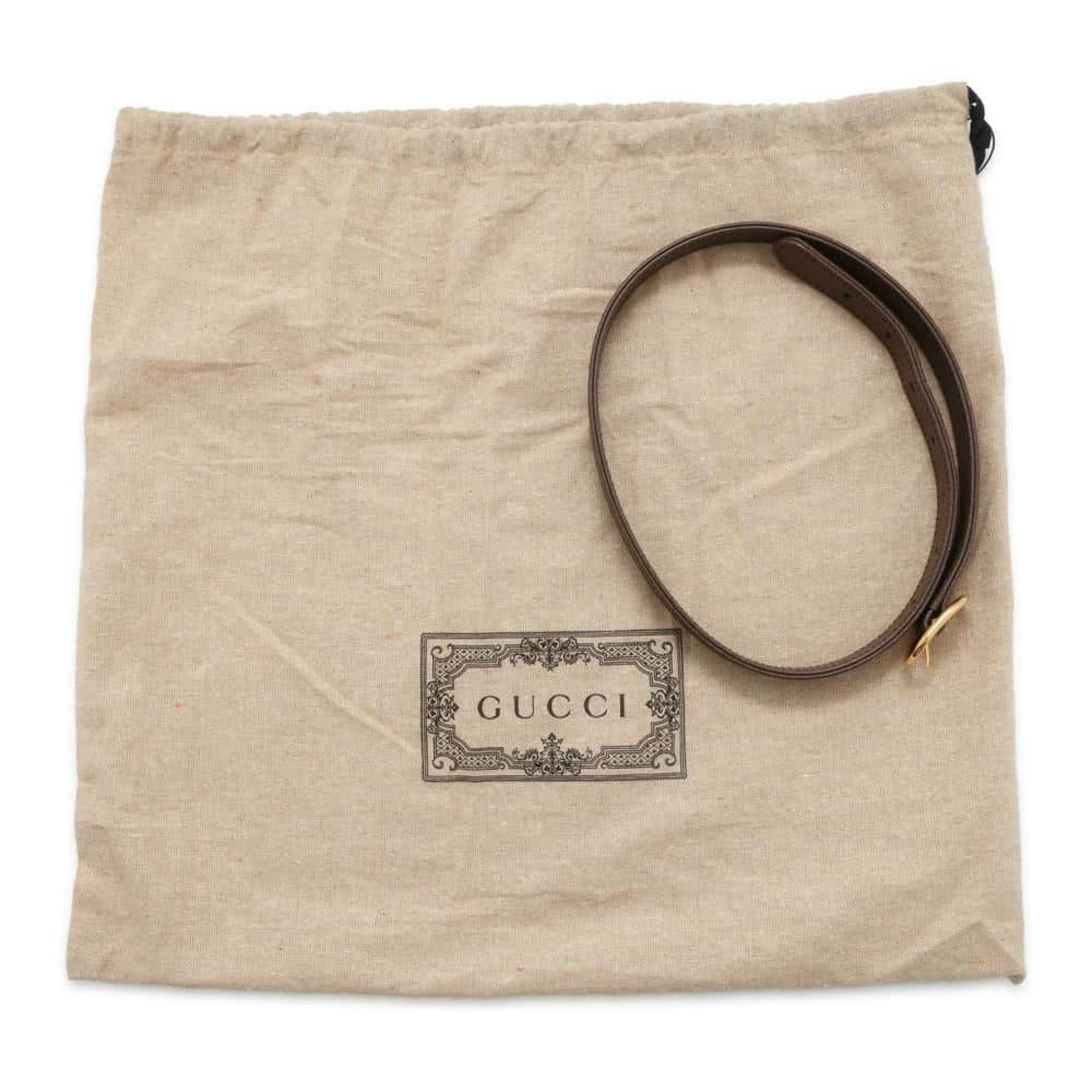 Gucci Shoulder Bag Jackie 1961 Barrier & W Griffin The R Small Canvas Leather 636706 2way