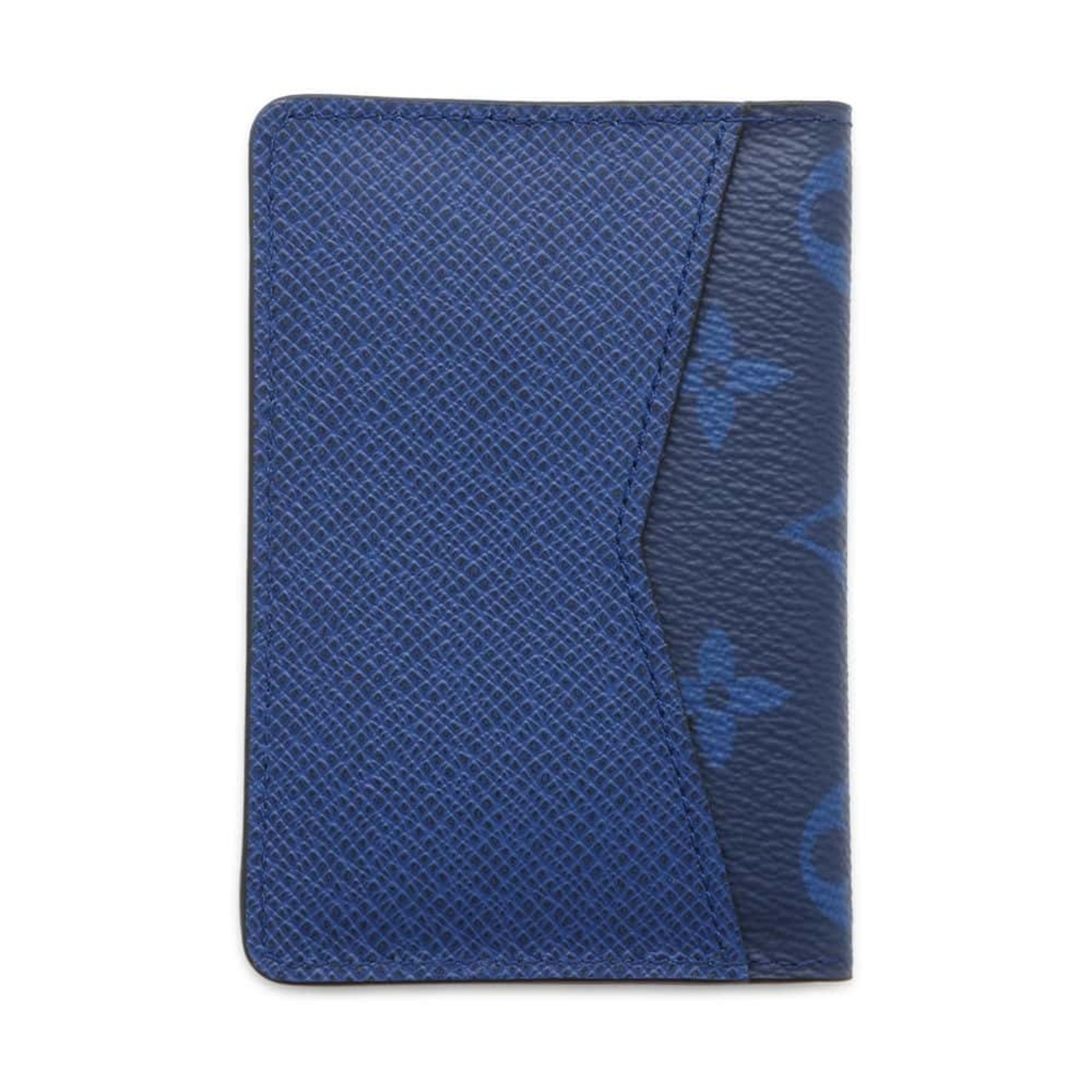 Louis Vuitton Business Card Holder/Card Case Monogram Taiga Organizer de Poche M30301 LOUIS VUITTON