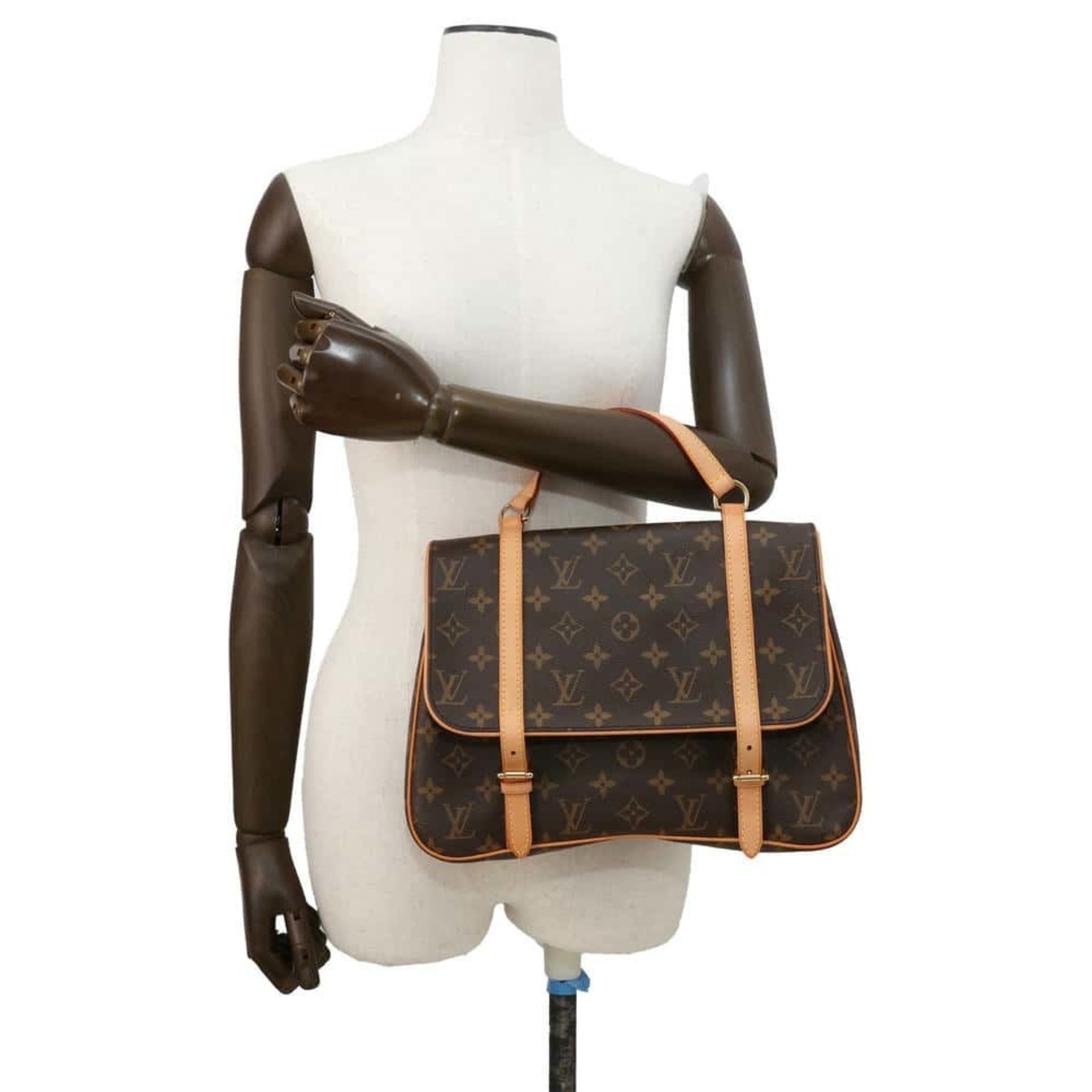 Louis Vuitton Backpack Monogram Marel Sacado M51158 LOUIS VUITTON 3way Shoulder Bag