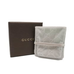 Gucci Logo Plate Diamond Necklace White Gold (18K) Diamond Men,Women Fashion Pendant Necklace (Silver)