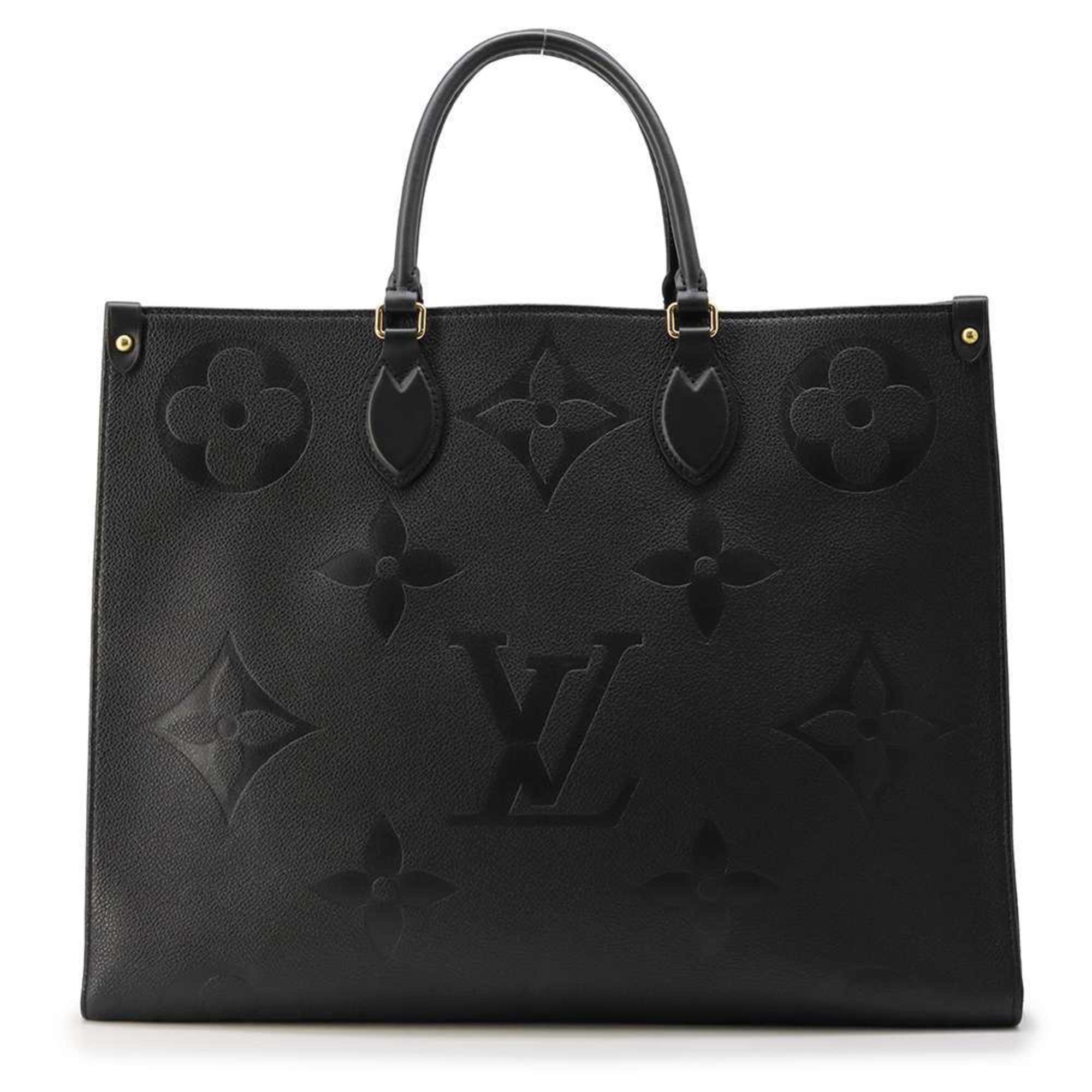 Louis Vuitton Tote Bag Monogram Empreinte On the Go GM M44925 LOUIS VUITTON 2way Black