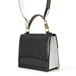 Louis Vuitton Handbag Monogram Vernis Epi Spring Street PM M90375 2way Shoulder Bag Black White