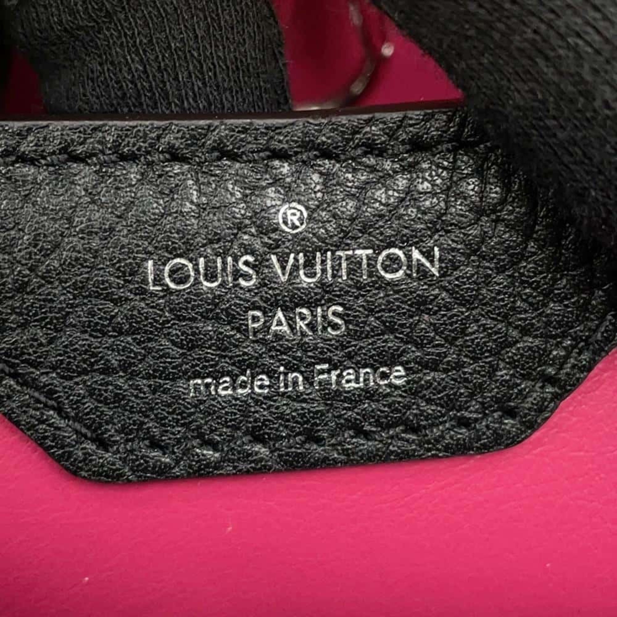 Louis Vuitton Handbag Taurillon Leather Capucines PM M42242 LOUIS VUITTON Black 2way Shoulder Bag