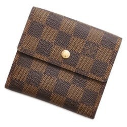 Louis Vuitton Wallet Damier Ebene Portefeuille Elise N61654 LOUIS VUITTON W Tri-fold