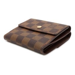 Louis Vuitton Wallet Damier Ebene Portefeuille Elise N61654 LOUIS VUITTON W Tri-fold