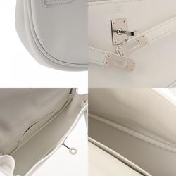 HERMES Kelly Move New White W Stamp (around 2024) Women's Swift Leather Shoulder Bag