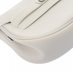 HERMES Kelly Move New White W Stamp (around 2024) Women's Swift Leather Shoulder Bag