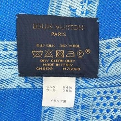 Louis Vuitton Stole Neo Pop Monogram Large Wool Silk M76080 Scarf Sale Item