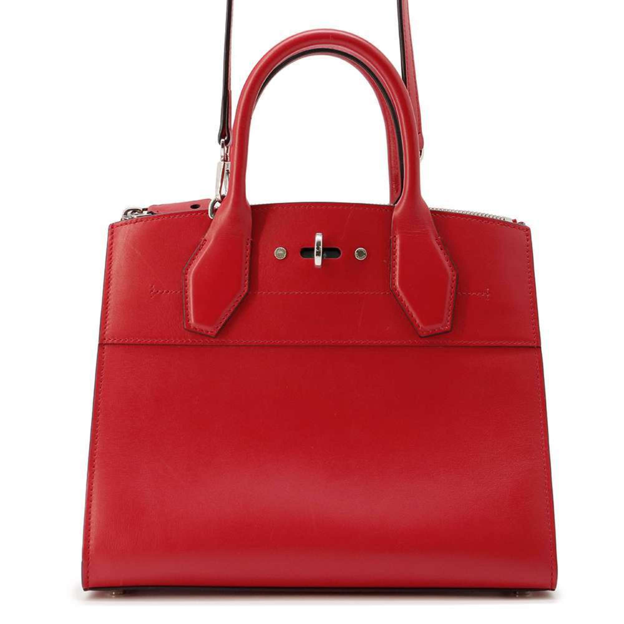 Louis Vuitton Handbag City Steamer PM M53029 LOUIS VUITTON 2way Shoulder Bag Red