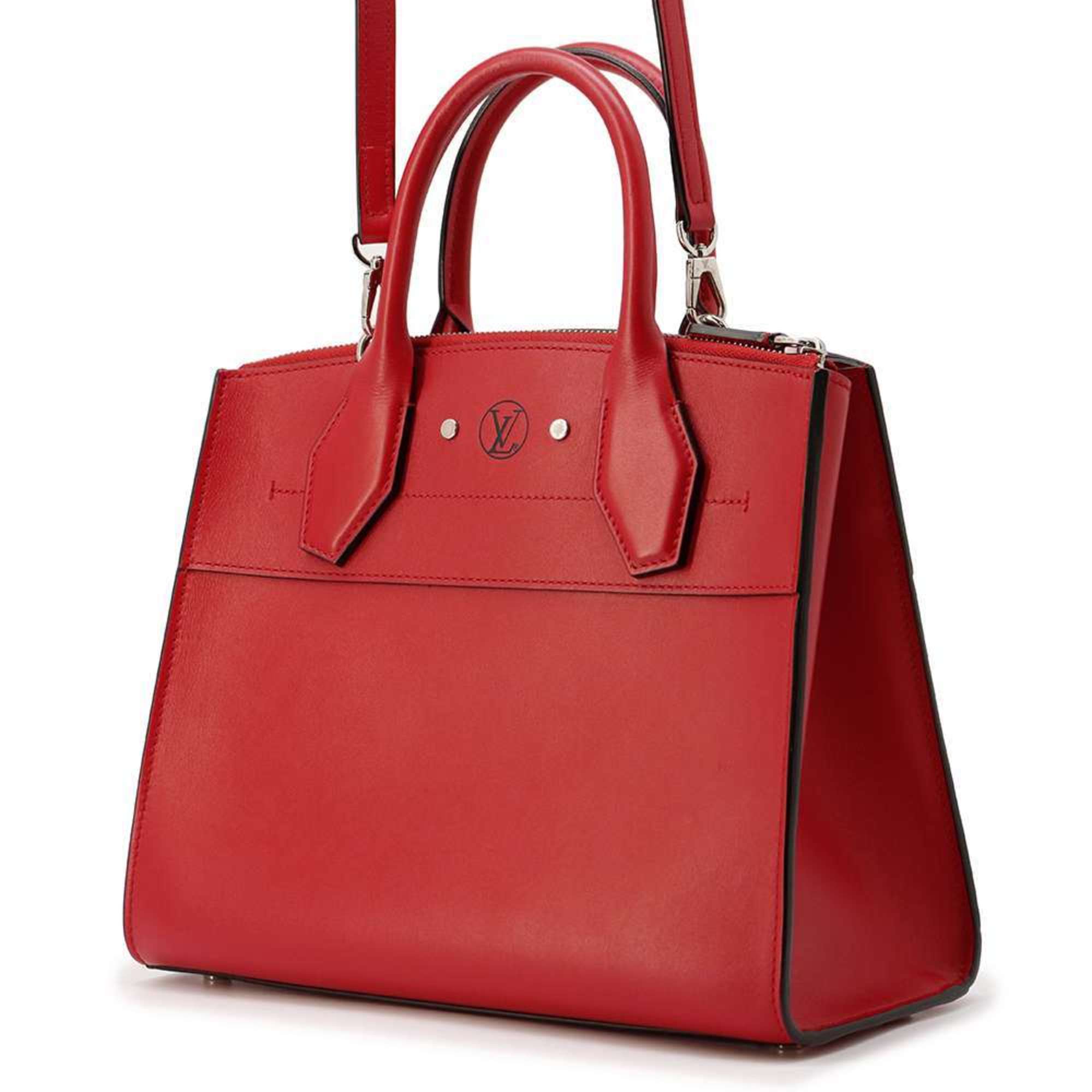 Louis Vuitton Handbag City Steamer PM M53029 LOUIS VUITTON 2way Shoulder Bag Red