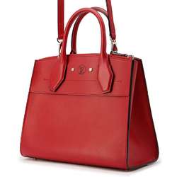 Louis Vuitton Handbag City Steamer PM M53029 LOUIS VUITTON 2way Shoulder Bag Red