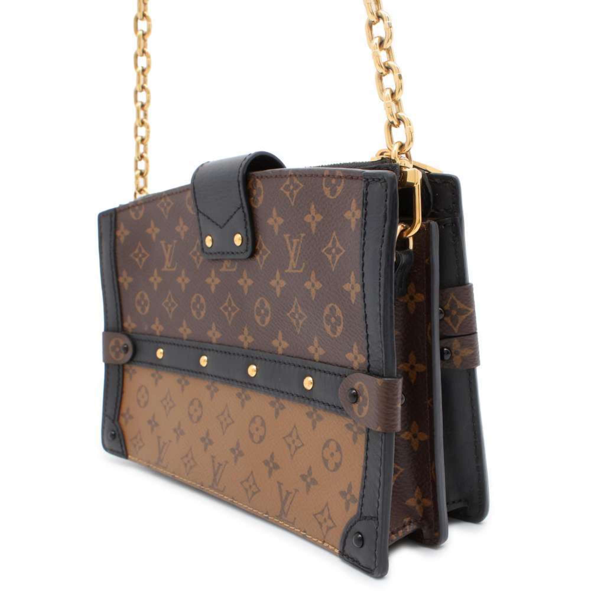 Louis Vuitton Shoulder Bag Monogram Reverse Trunk Clutch M43596 LOUIS VUITTON