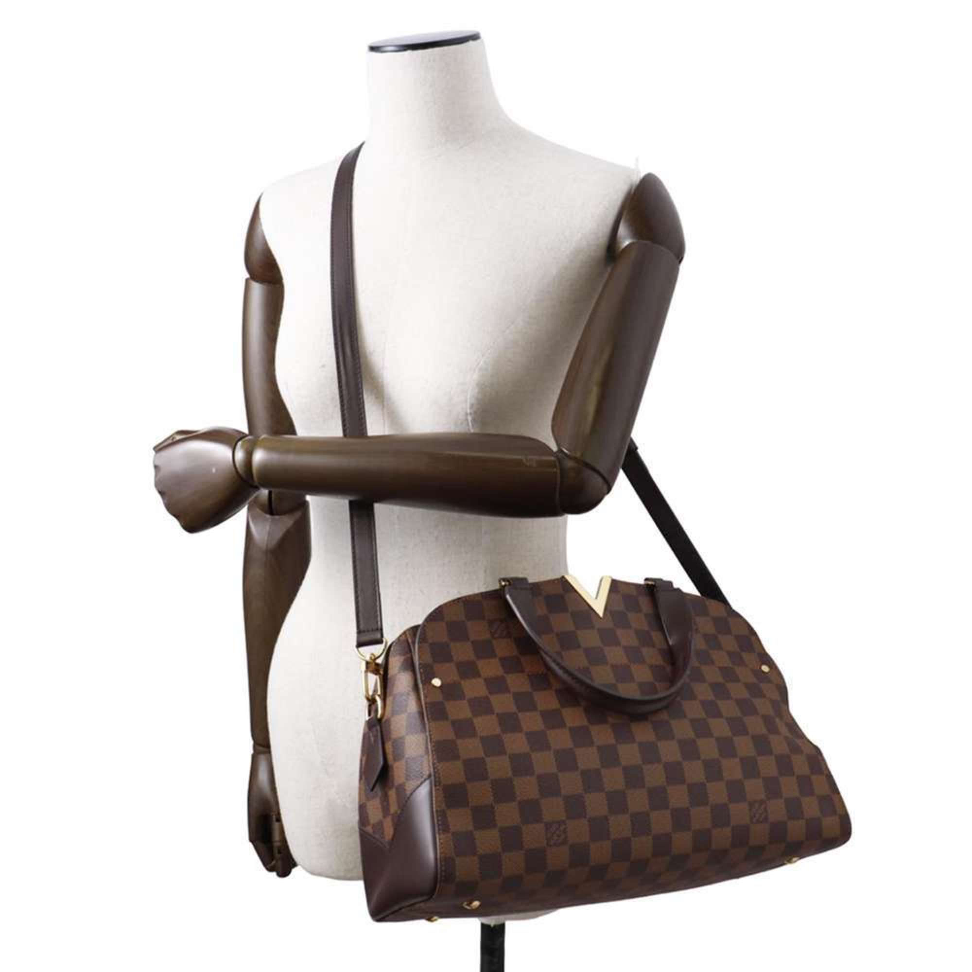 Louis Vuitton Handbag Damier Ebene Kensington Bowling N41505 LOUIS VUITTON 2way Shoulder Bag