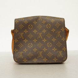 Louis Vuitton Shoulder Bag Monogram Cartesier MM M51253 Brown Women's