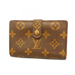 Louis Vuitton Wallet Monogram Porte Monnaie Biennois M61663 Brown Ladies