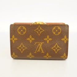 Louis Vuitton Wallet Monogram Porte Monnaie Biennois M61663 Brown Ladies