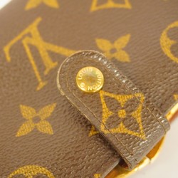 Louis Vuitton Wallet Monogram Porte Monnaie Biennois M61663 Brown Ladies