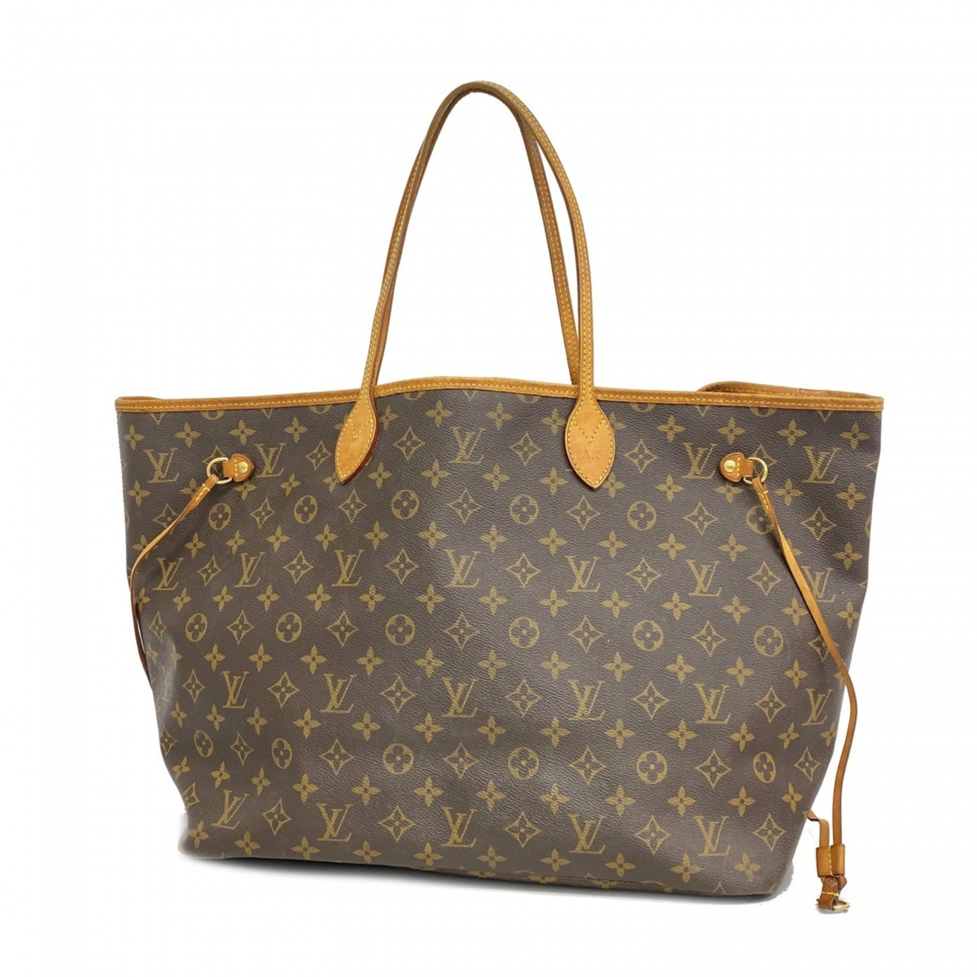 Louis Vuitton Tote Bag Monogram Neverfull GM M40157 Brown Women's