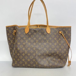 Louis Vuitton Tote Bag Monogram Neverfull GM M40157 Brown Women's