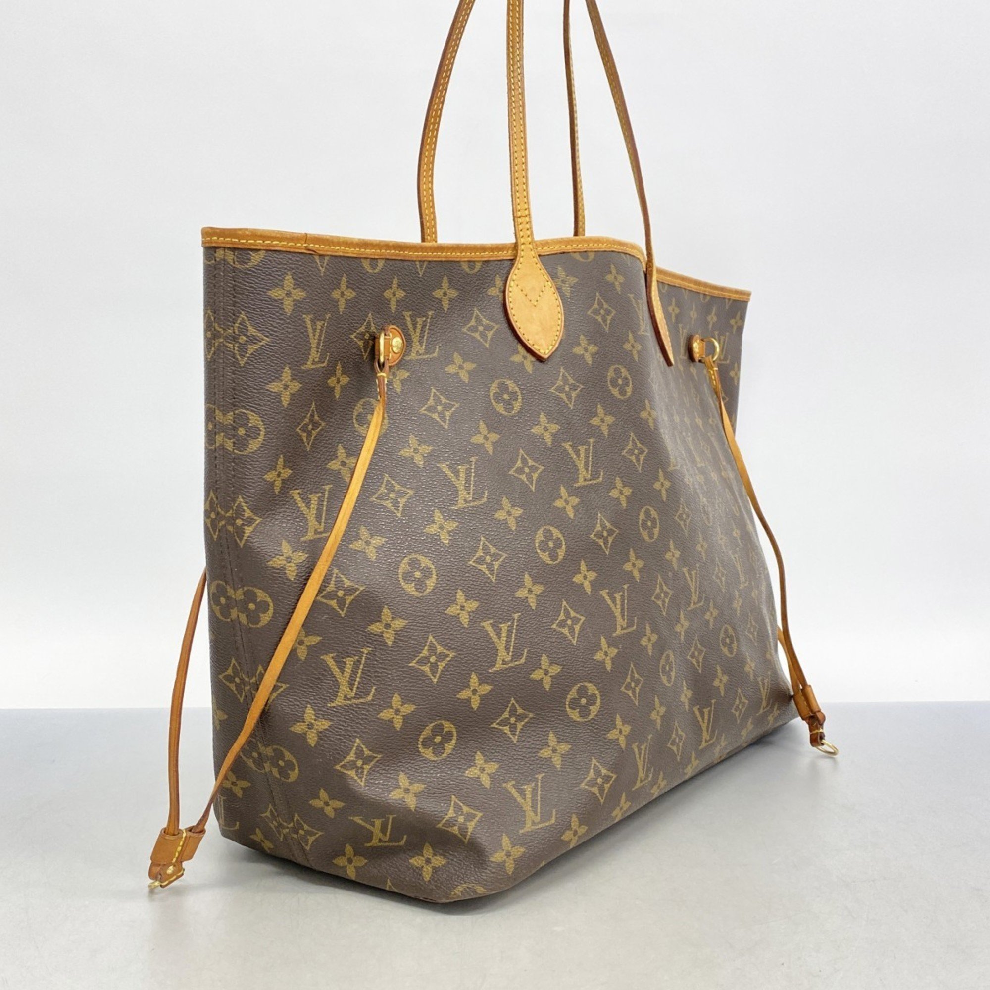 Louis Vuitton Tote Bag Monogram Neverfull GM M40157 Brown Women's