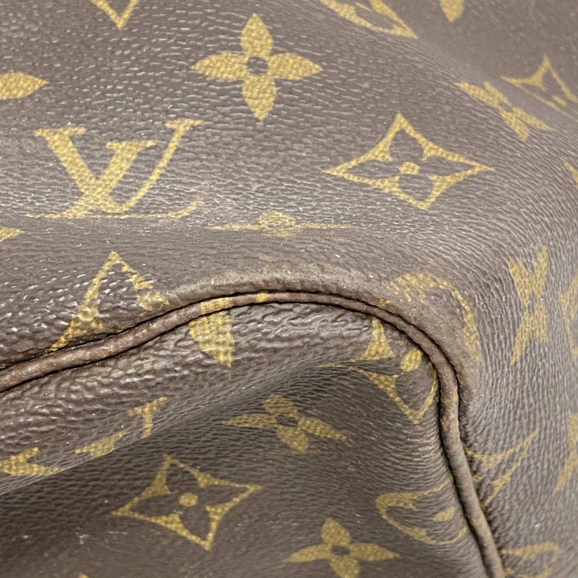 Louis Vuitton Tote Bag Monogram Neverfull GM M40157 Brown Women's