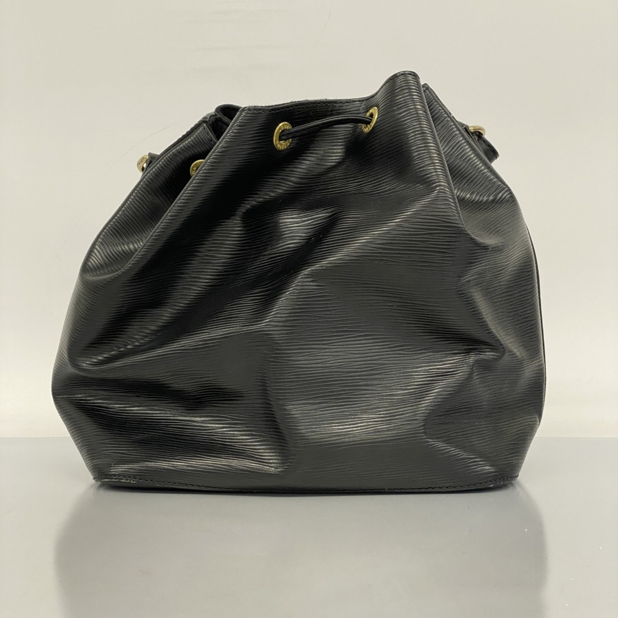 Louis Vuitton Shoulder Bag Epi Petit Noe M59012 Noir Ladies