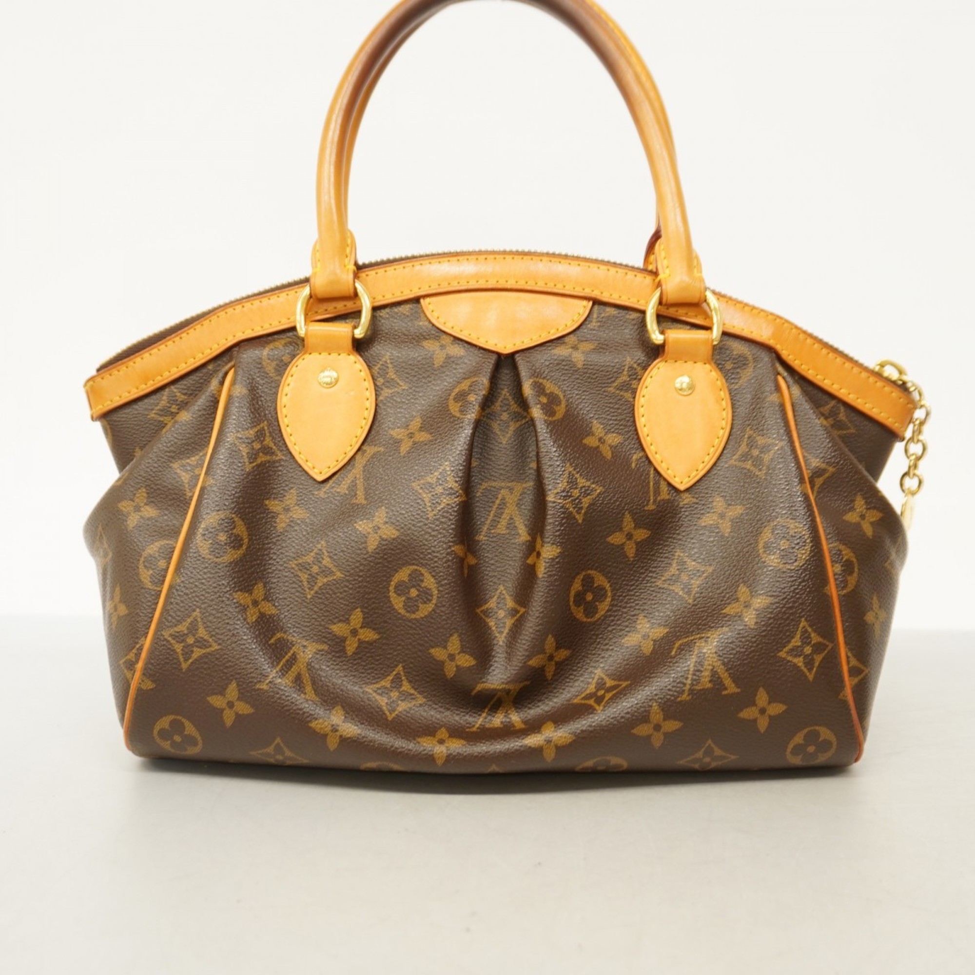 Louis Vuitton Handbag Monogram Tivoli PM M40143 Brown Ladies