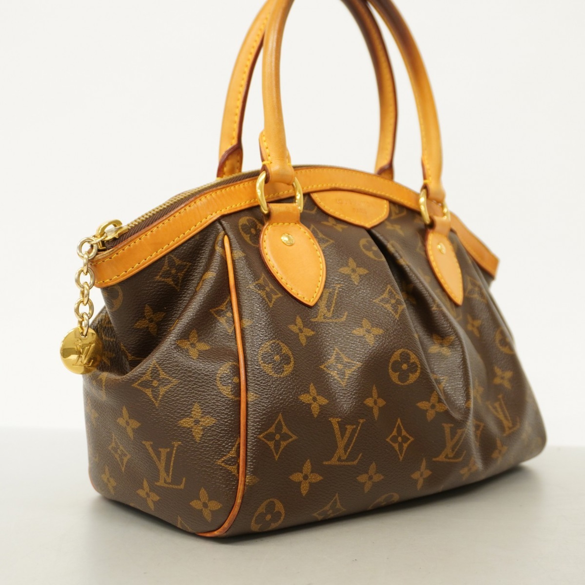 Louis Vuitton Handbag Monogram Tivoli PM M40143 Brown Ladies