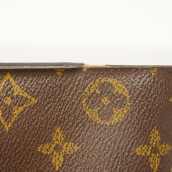 Louis Vuitton Tri-fold Long Wallet Monogram Porte Tresor International M61215 Brown Men's Women's