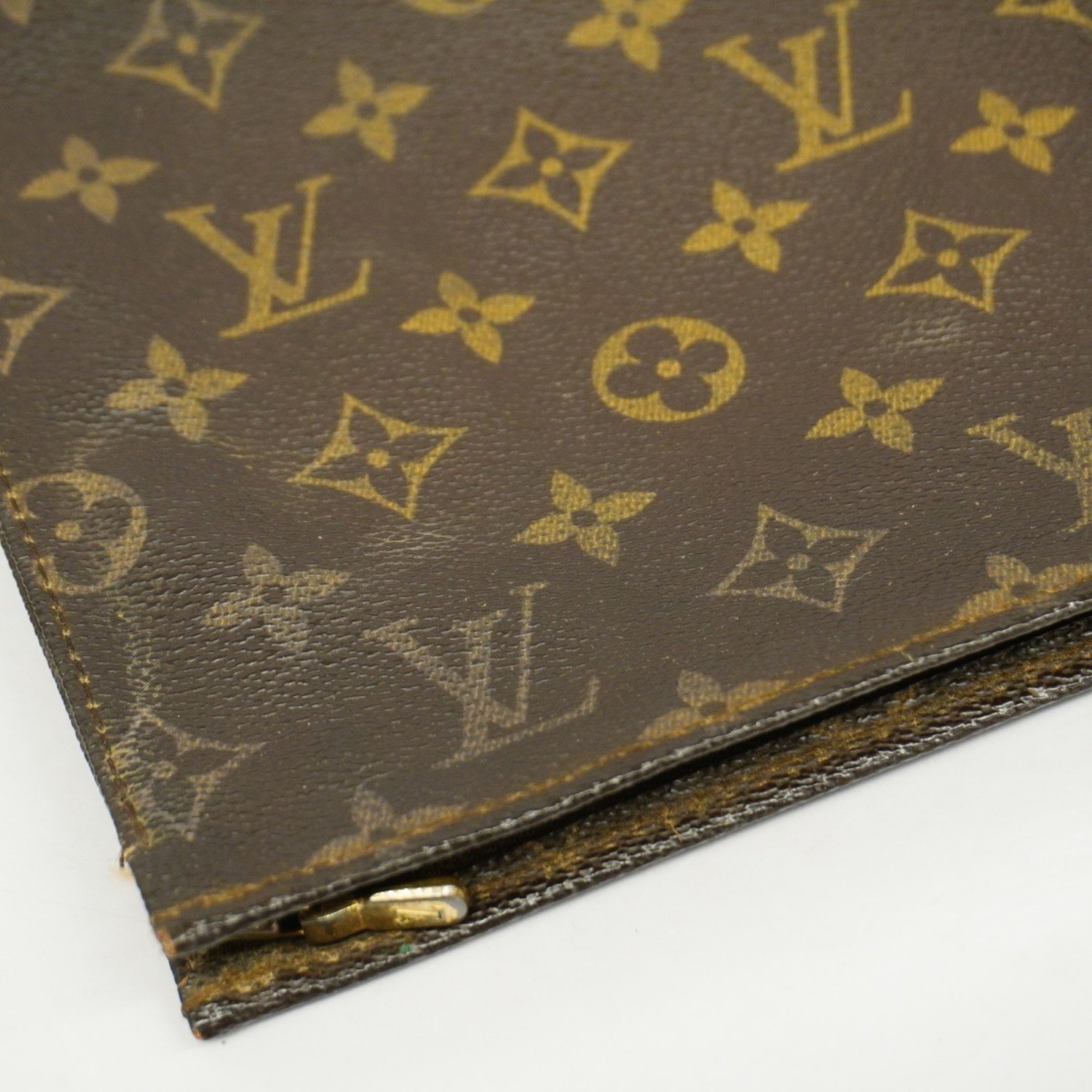 Louis Vuitton Pouch Monogram Poche Toilette 26 M47542 Brown Women's