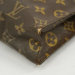 Louis Vuitton Pouch Monogram Poche Toilette 26 M47542 Brown Women's