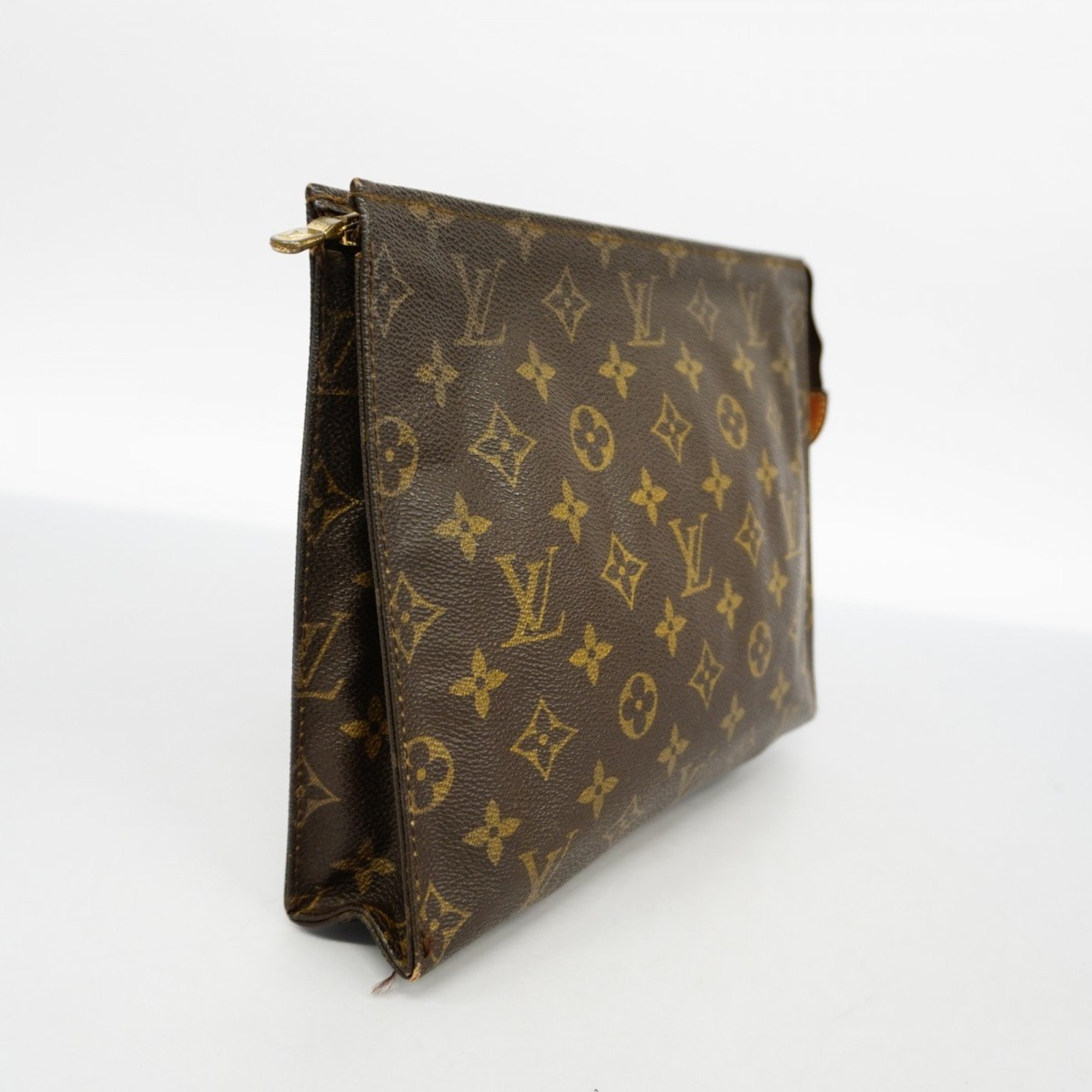 Louis Vuitton Pouch Monogram Poche Toilette 26 M47542 Brown Women's